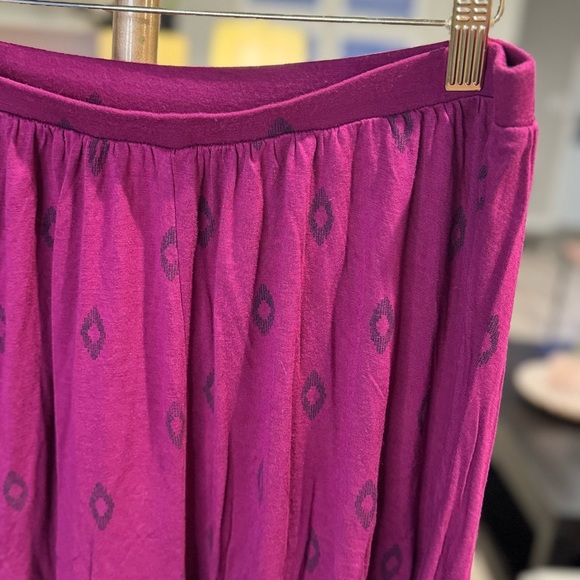 Old Navy Purple Aztec Print Mini A-line Skirt - Size Large - Picture 7 of 8